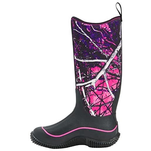 Muck Boots womens hale prints, stivali di gomma donna, nero (black/muddy girl camo), 43 eu