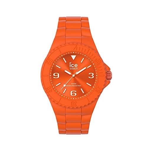 Ice-watch - ice generation flashy orange - orologio arancione unisex con cinturino in silicone - 019162 (medium)