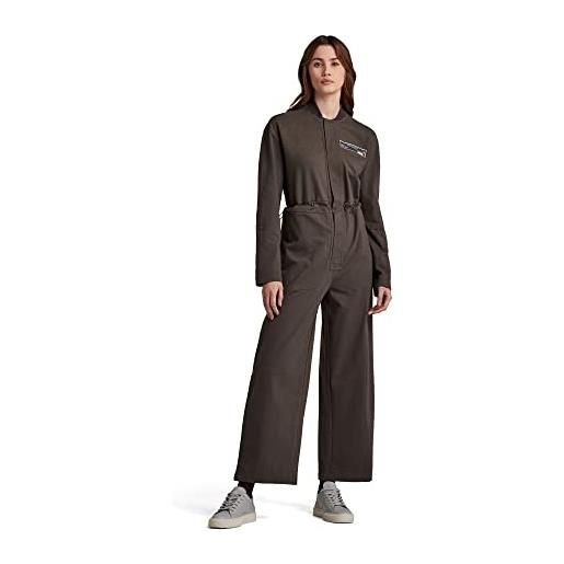 G-STAR RAW women's oversized jumpsuit, grigio (battle grey d20593-c784-2210), xl