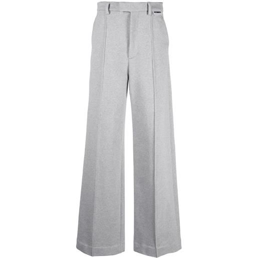 VETEMENTS pantaloni sportivi molton sartoriali - grigio