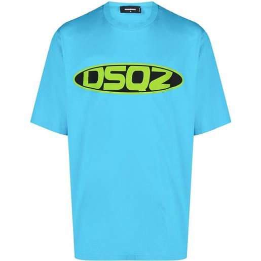Dsquared2 t-shirt con stampa - blu