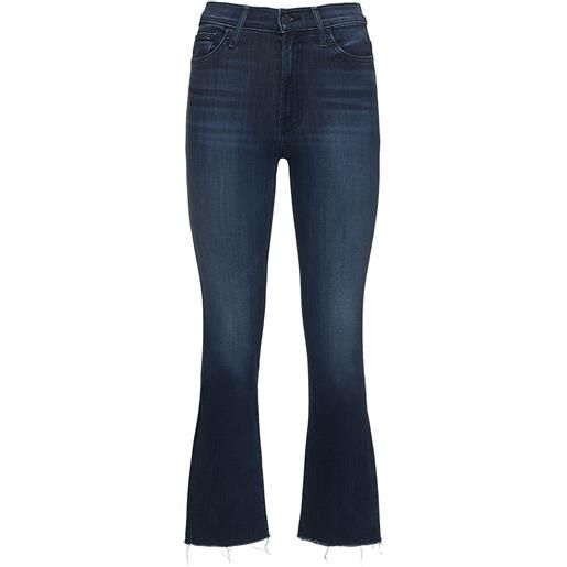 MOTHER jeans the insider ankle fray stretch