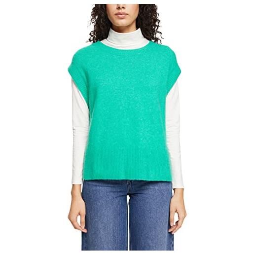 ESPRIT gilet maglione senza maniche, verde (light green), m donna