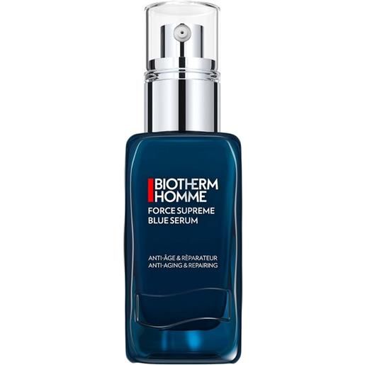 Biotherm homme force supreme blue serum - siero viso anti età e anti rughe 50 ml