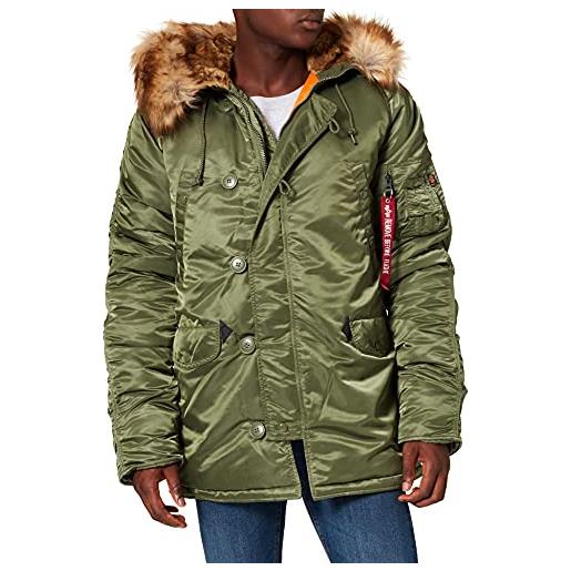 Alpha industries n3b vf 59 giacca invernale da donna sage-green
