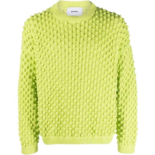 Bonsai maglione girocollo - verde