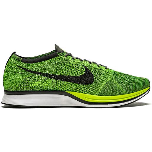 Nike sneakers flyknit racer - verde