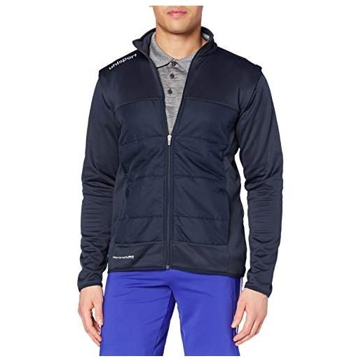 uhlsport essential multi jacket with rem. Sleeves, giacca uomo, blu navy, m