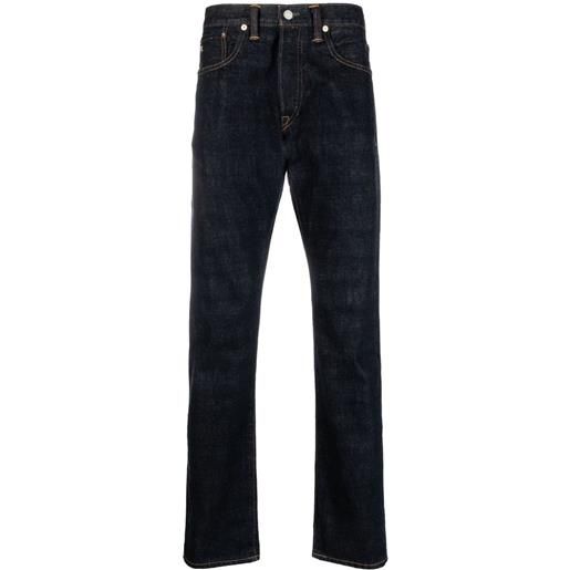Ralph Lauren RRL jeans slim con 5 tasche - blu