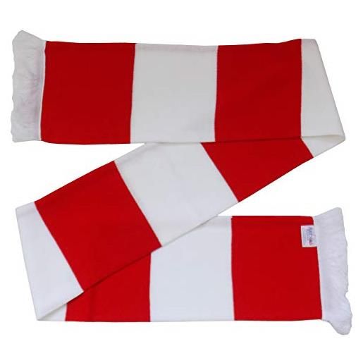 Arena Scarves arsenal fans - sciarpa tradizionale da bar, colore: rosso e bianco