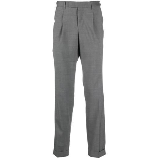 PT Torino pantaloni sartoriali affusolati - grigio