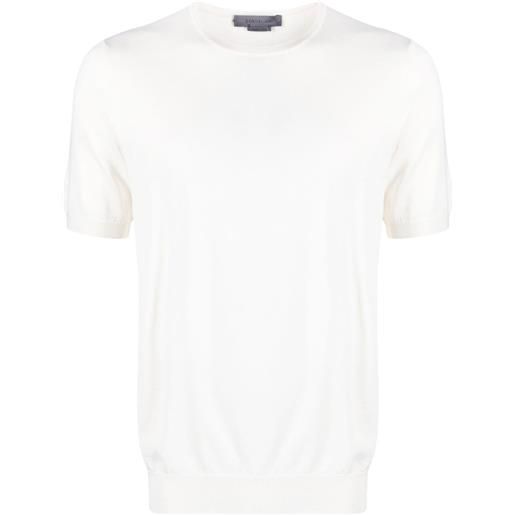 Corneliani t-shirt girocollo - bianco