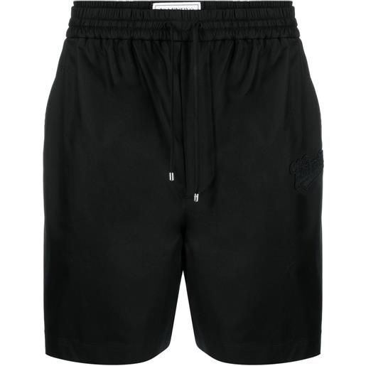Valentino Garavani shorts con coulisse - nero