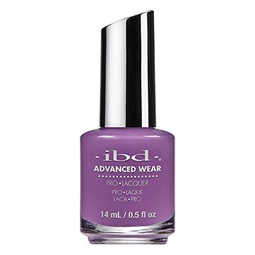 IBD just gel advanced wear nail polish, slurple viola