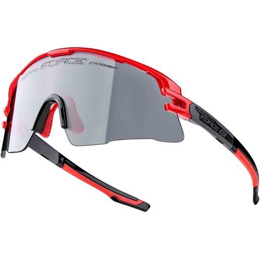 Force ambient photochromic sunglasses rosso fotocromic silver/cat0-3