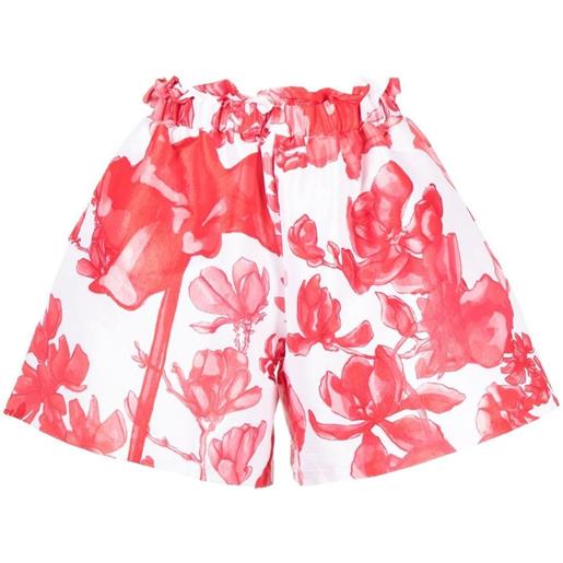 Kika Vargas shorts a fiori - rosso