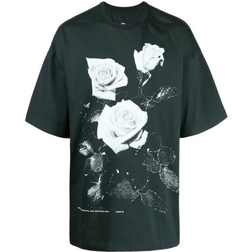 OAMC t-shirt a fiori - verde