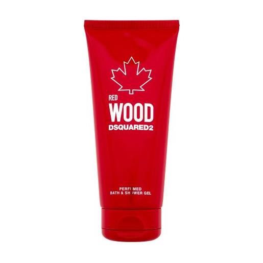 Dsquared2 red wood doccia gel 200 ml per donna
