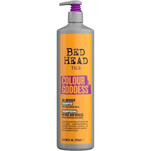 TIGI bed head colour goddes oil infused shampoo 970ml