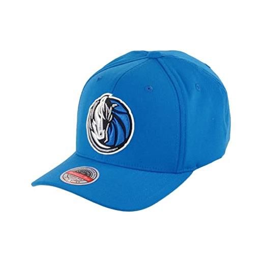 Mitchell & Ness dallas mavericks light blue nba team ground stretch snapback cap - one-size