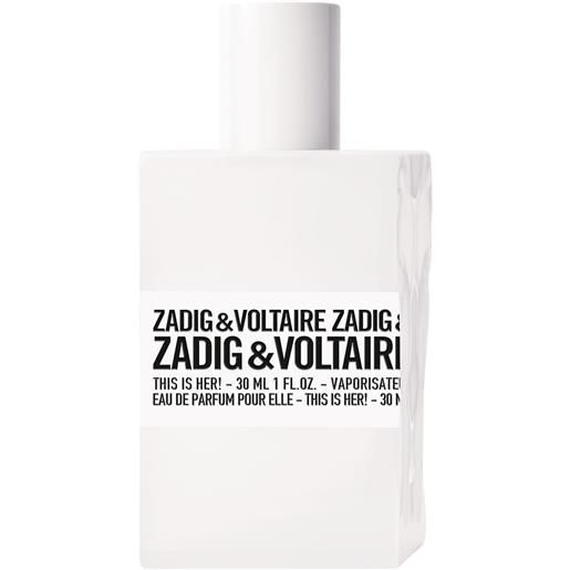 Zadig&Voltaire this is her!30ml eau de parfum