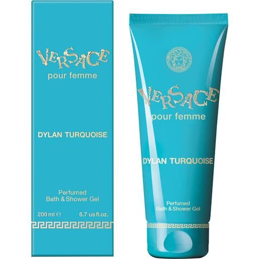 VERSACE > versace dylan turquoise pour femme perfumed bath & shower gel 200 ml
