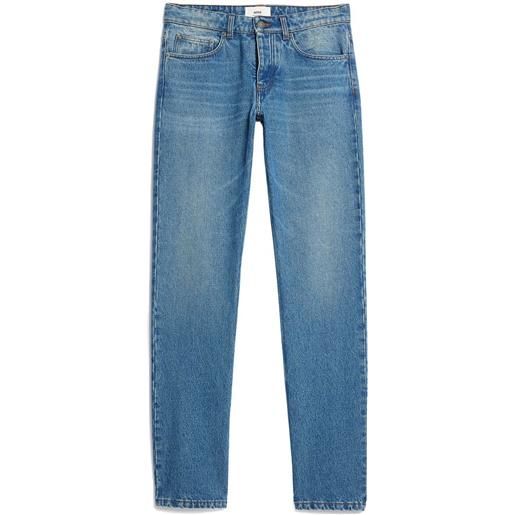 AMI Paris jeans affusolati - blu
