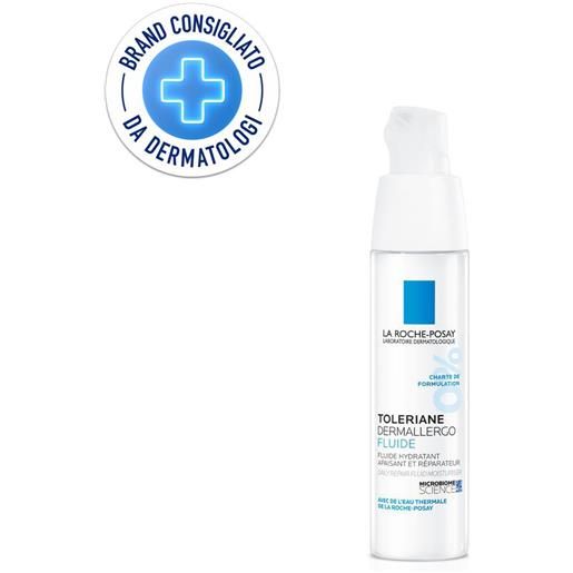 Toleriane la roche-posay Toleriane dermallergo fluido 40 ml - il trattamento idratante fluido per la pelle a tendenza allergica o ultrasensibile, da mista grassa lozione
