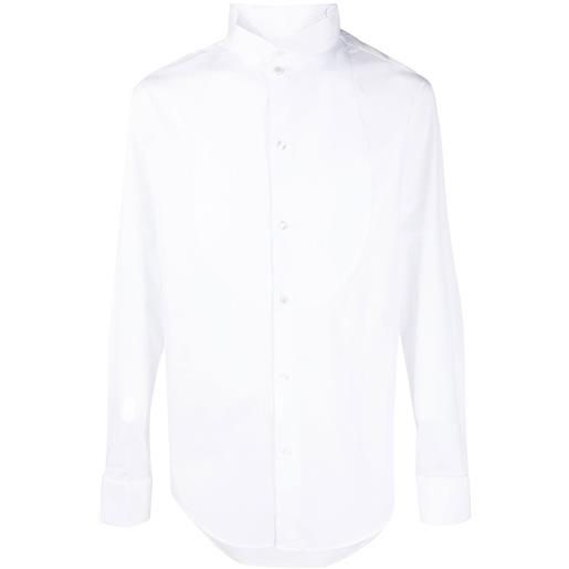 Emporio Armani camicia a maniche lunghe - bianco