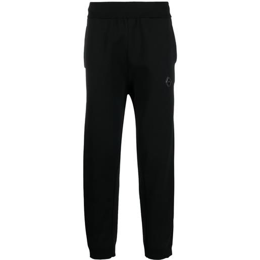 A-COLD-WALL* pantaloni sportivi in felpa con applicazione - nero