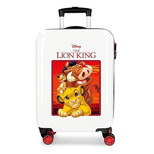 Disney the lion king valigia per bambini 55 centimeters 37 rosso (rojo)