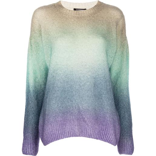 Canessa maglione clelia con effetto sfumato - blu