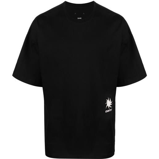 OAMC t-shirt buzza con stampa fotografica - nero