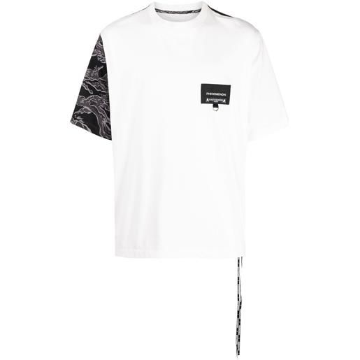 Mastermind World t-shirt con applicazione - bianco