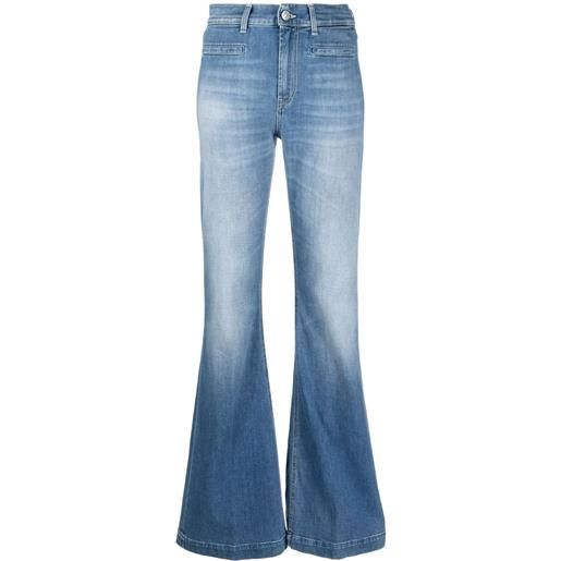 Dondup - jeans a zampa con taschine frontali 30
