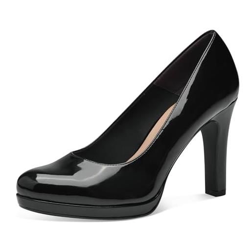 Tamaris donna 1-1-22426-41, scarpe décolleté, black patent, 38 eu