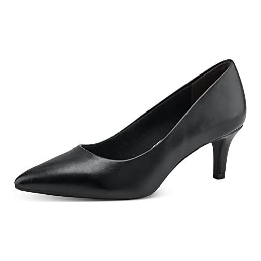 Tamaris donna 1-1-22414-20, scarpe con tacco, black matt, 36 eu