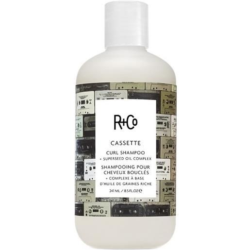 R+CO cassette curl shampoo per capelli ricci 241 ml