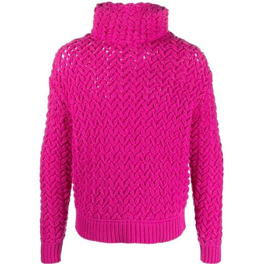 Valentino Garavani maglione a collo alto - rosa