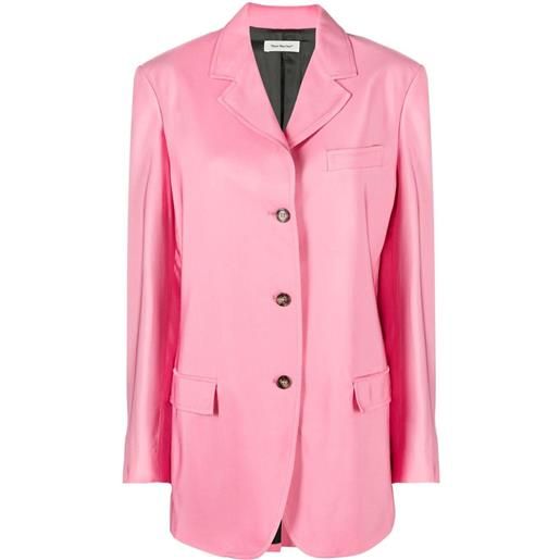 There Was One blazer monopetto oversize - rosa