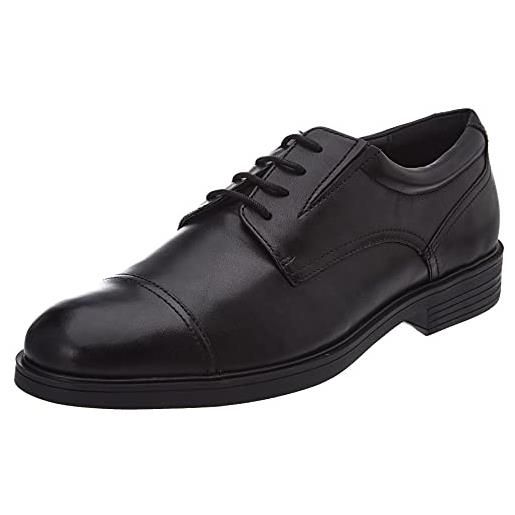 Geox u appiano a, scarpe uomo, nero (black), 41.5 eu