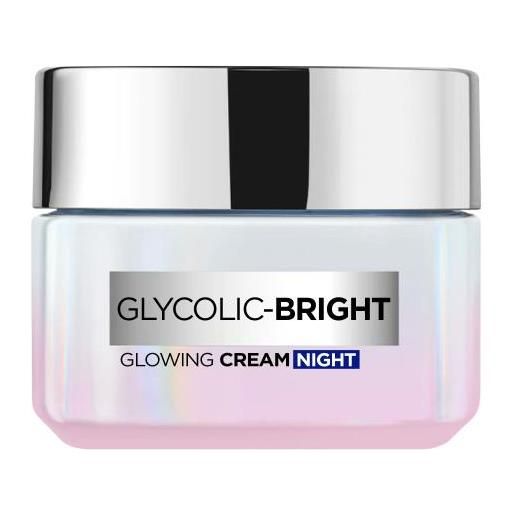 L'Oréal Paris glycolic-bright glowing cream night crema illuminante per la pelle da notte 50 ml per donna