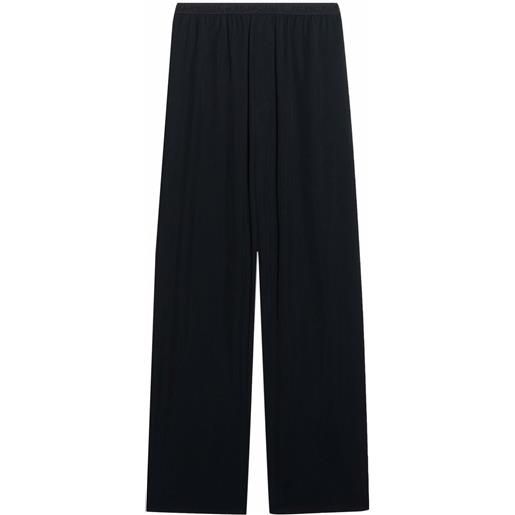 Balenciaga pantaloni elastic - nero