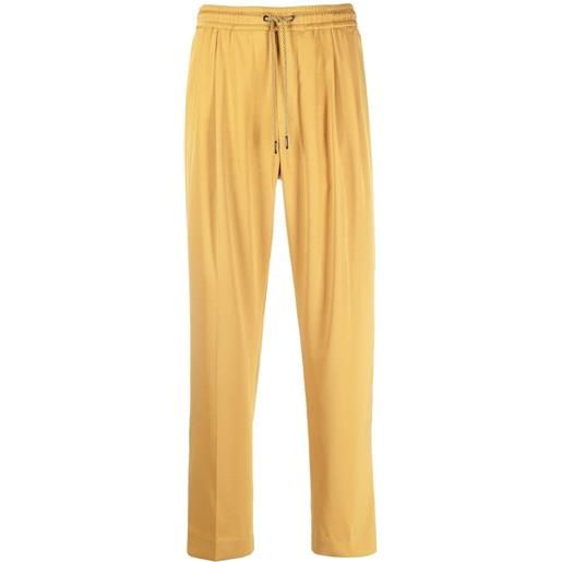 Viktor & Rolf pantaloni con coulisse - giallo