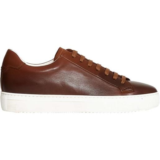 Doucal's sneakers in pelle cuoio