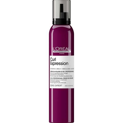 L'Oréal Professionnel curl expression 10-in-1 benefits mousse 250ml