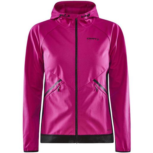 Craft glide hood jacket rosa xs donna