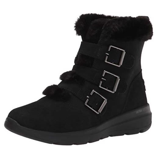 Skechers, winter boots donna, black, 37 eu