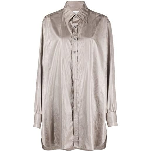 Maison Margiela camicia oversize - grigio