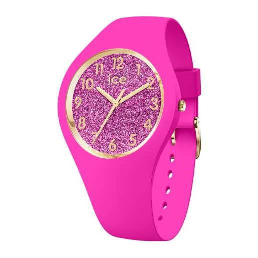 Ice-watch - ice glitter neon pink - orologio rosa da donna con cinturino in silicone - 021224 (small)